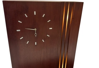 Art Deco Cabinet or Dry Bar with Clock, 1930s